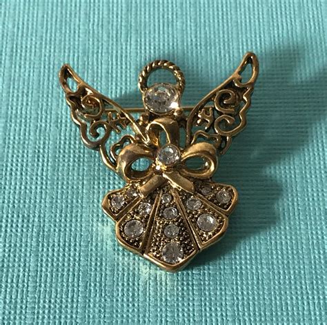 angel brooch